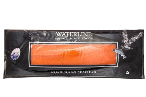 Atlantic salmon frozen smoked pre-sliced 500gr  1